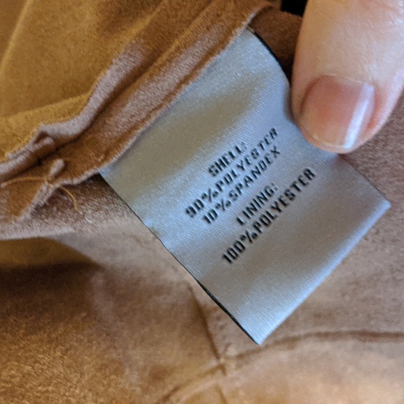 NEW Bagatelle Soft Vegan Suede w/Spandex Jacket - Picture 4 of 4